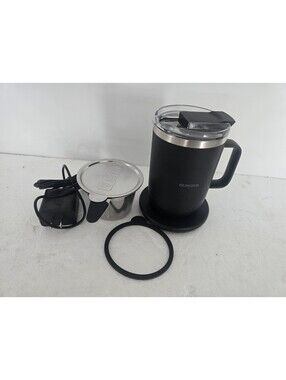 Nuwave Hot Brew Self-Heating Travel Mug with LED Display and Brewing System